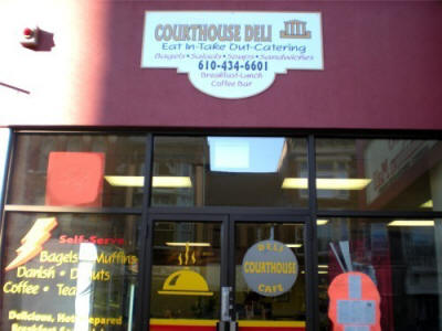 Courthouse Deli and Catering - Tina invites you to stop in for breakfast or lunch