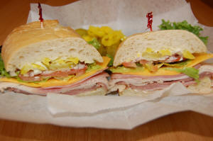 The Courthouse Deli American Hoagie