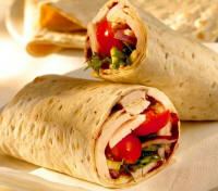 The Courthouse Deli famous wraps